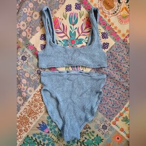 Youswim Aplomb High Waist Two Piece Stretch I in Plume